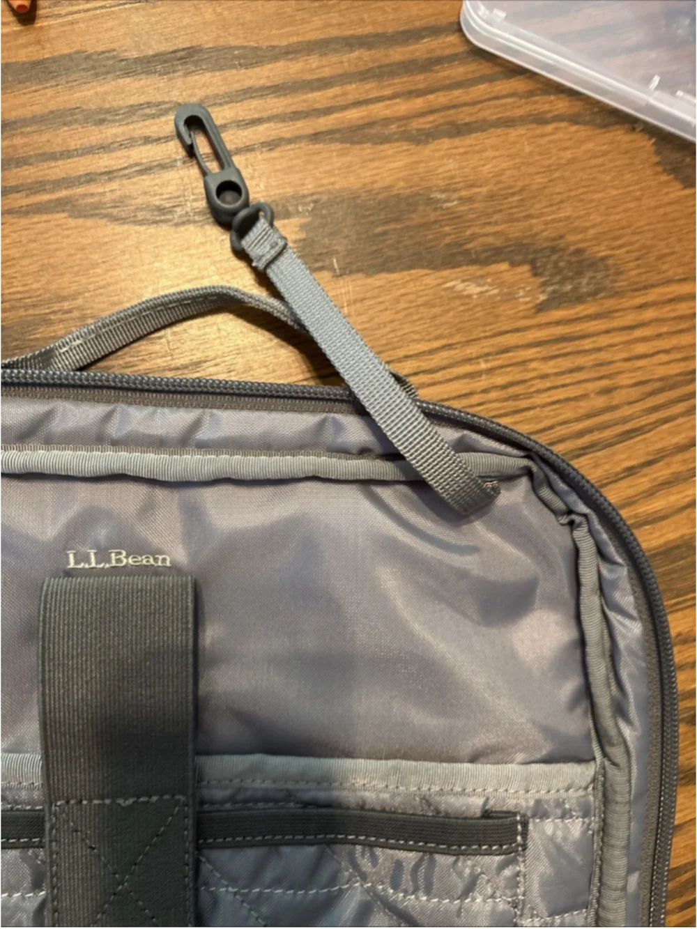 LL Bean Computer Carry Bag #302437 W Outside Pocket